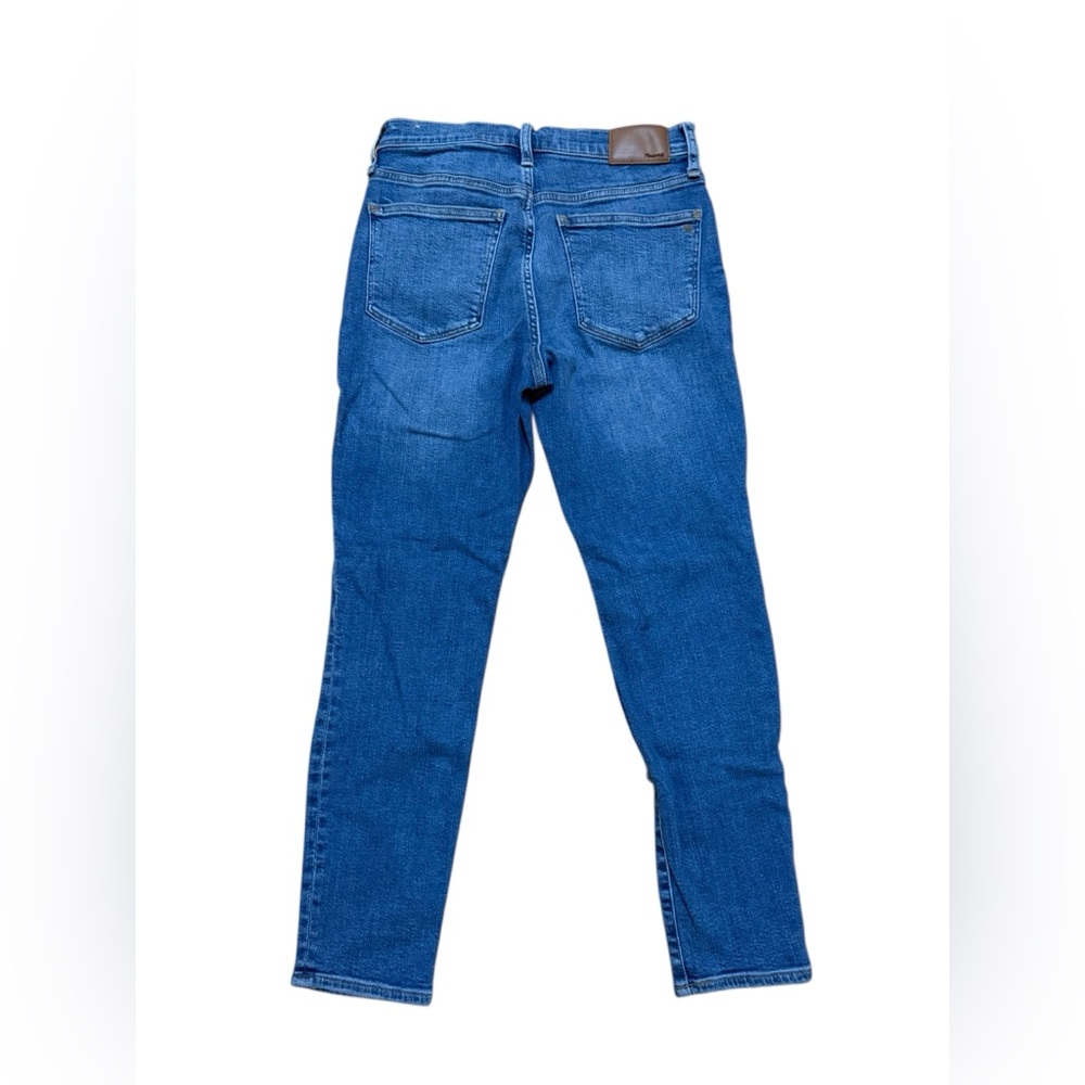 Madewell High Rise Button-Fly Blue Jeans - Picture 3 of 4